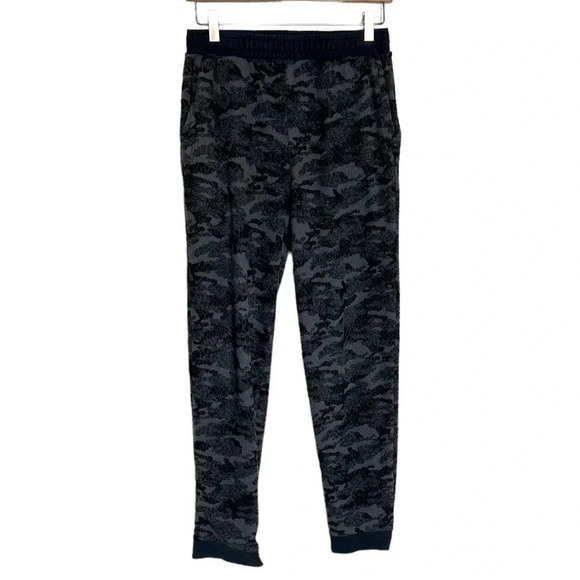 Vineyard Vines S black + gray terry cloth camouflage joggers - Picture 1 of 7